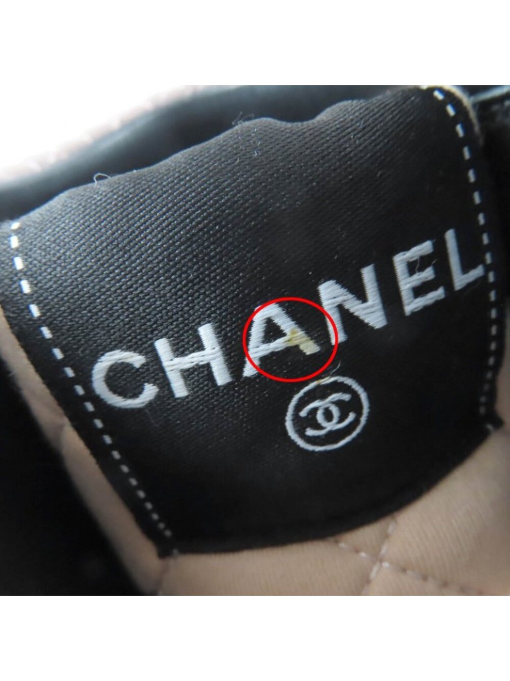 Chanel CC Logo Lace Up Suede Leather High Cut Sneakers Trekking Boots Pink - Picture 13 of 13